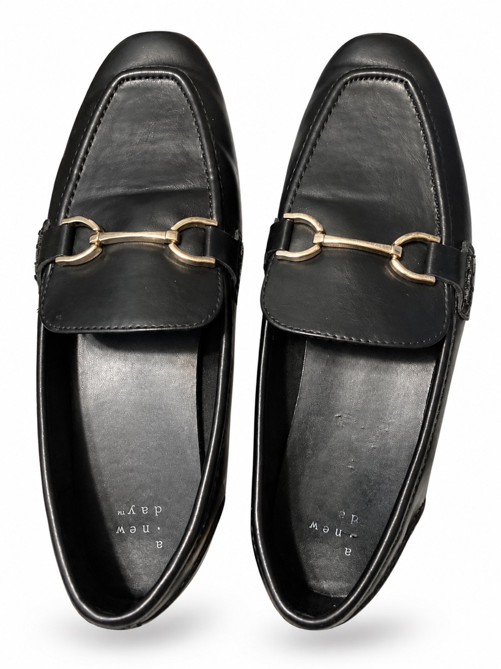 Black loafers Target brand  good condition 7.5 - Picture 3 of 5